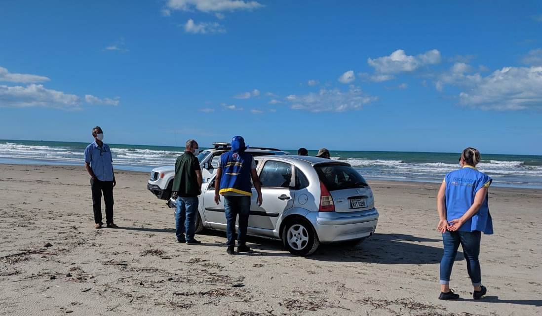 Vigilância Sanitária realizando fiscalizações nas praias de Luís Correia